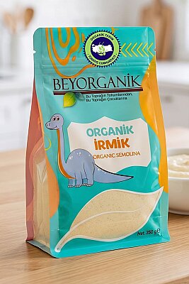 Organik İrmik 350 gr - Bebeklere uygun - 1