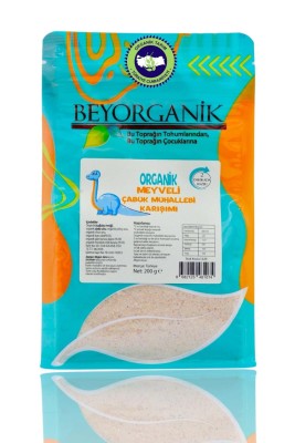 Organik Meyveli Muhallebi Karışımı 200 gr - Pestisit ve Aflatoksin Analizli - 1