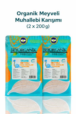 Organik Meyveli Muhallebi Karışımı 200 gr - 2 x 200 gr - 1