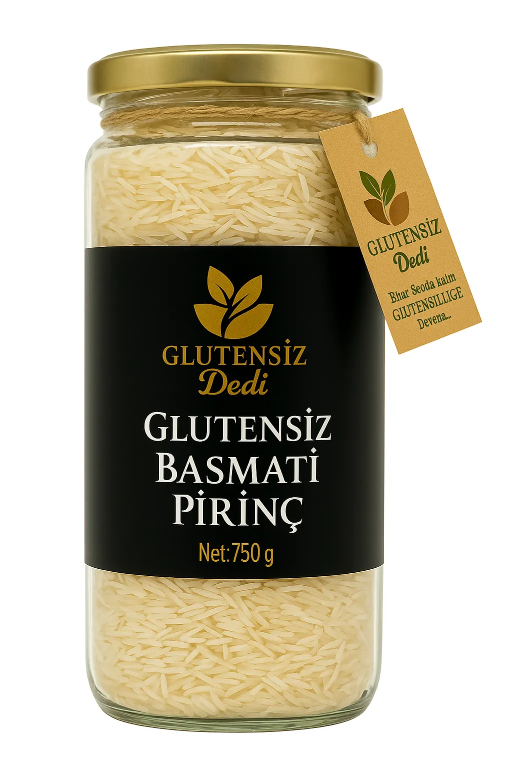 Glutensiz Basmati Pirinç 750 gr - 1