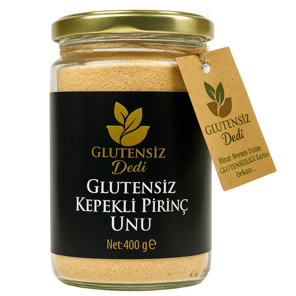 Glutensiz Kepekli Pirinç Unu 400 gr - 1