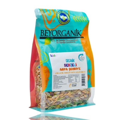 Organik Sebzeli Arpa Şehriye 300 Gr - 1