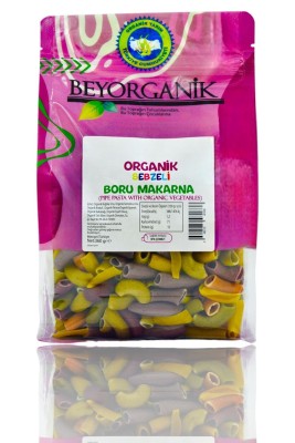 Organik Sebzeli Boru Makarna 360 gr - 1