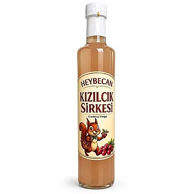 Kızılcık Sirkesi 500 ml - 1