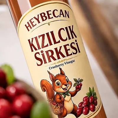 Kızılcık Sirkesi 500 ml - 2