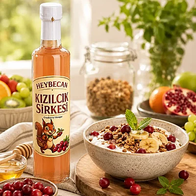 Kızılcık Sirkesi 500 ml - 3