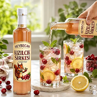 Kızılcık Sirkesi 500 ml - 7