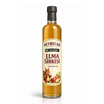Organik Elma Sirkesi 500 ml - 1
