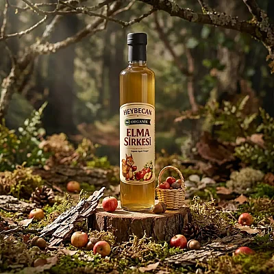 Organik Elma Sirkesi 500 ml - 3