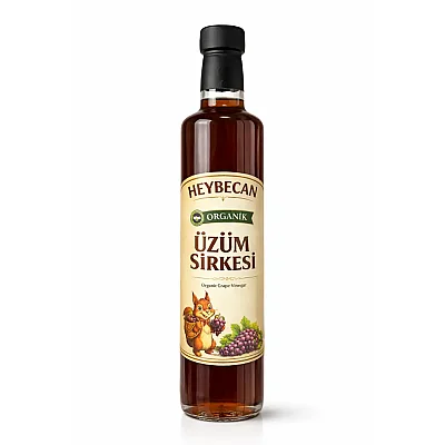 Organik Üzüm Sirkesi 500 ml - 1