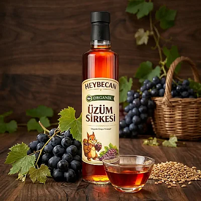 Organik Üzüm Sirkesi 500 ml - 2