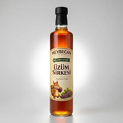 Organik Üzüm Sirkesi 500 ml - 4