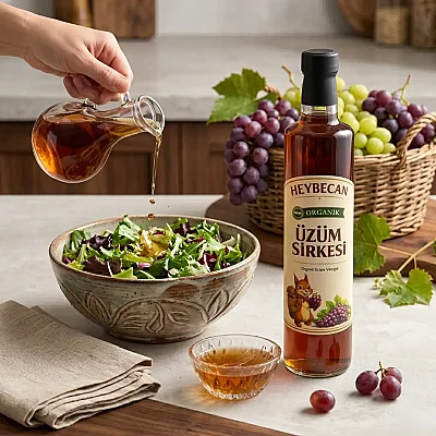 Organik Üzüm Sirkesi 500 ml - 5
