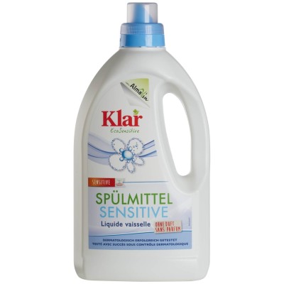 Klar Organik Elde Bulaşık Yıkama Sıvısı - Kokusuz 1,5 lt. - 1