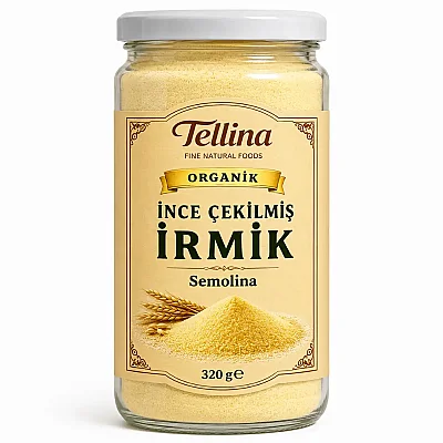 Organik Bebek İrmiği 320 gr - İnce Çekilmiş - 1