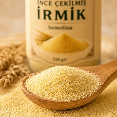 Organik Bebek İrmiği 320 gr - İnce Çekilmiş - 2