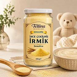Organik Bebek İrmiği 320 gr - İnce Çekilmiş - 3