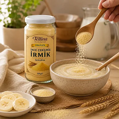 Organik Bebek İrmiği 320 gr - İnce Çekilmiş - 7