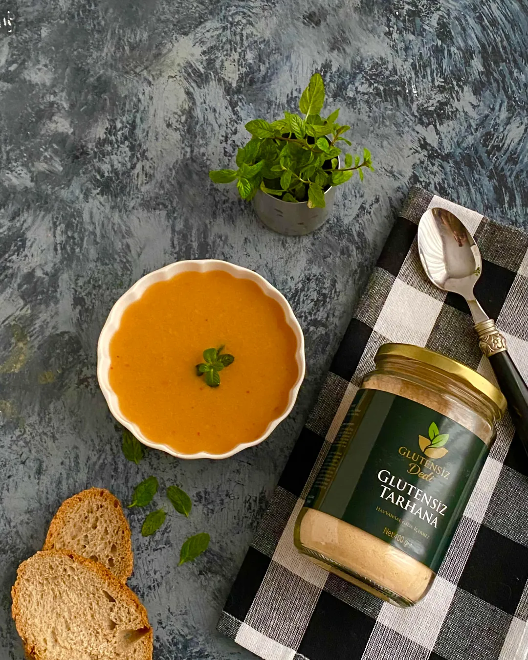 Glutensiz Katkısız Yoğurtsuz  (VEGAN) Tarhana 400 gr - 2
