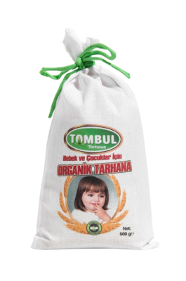 Organik Bebek Tarhanası 500 gr Otantik Kese - 1