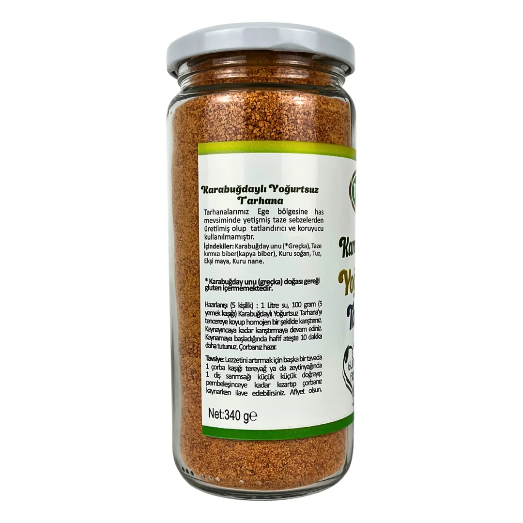 Tarhana Karabuğdaylı Yoğurtsuz ve Glutensiz Tarhana 340 Gr - 2