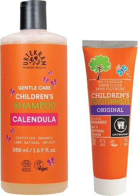 Organik Çocuk Şampuanı 500 ml + Çocuk Diş Macunu Tatlı Rezene 75 ml - 1
