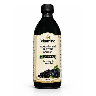 Organik Karamürverli Aronyalı Karışım 180 cc - 1