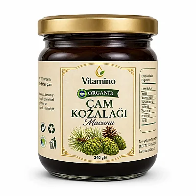 Organik Kozalak Macunu 240 gr - 1