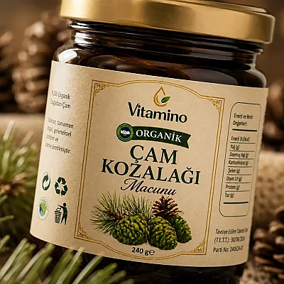 Organik Kozalak Macunu 240 gr - 2